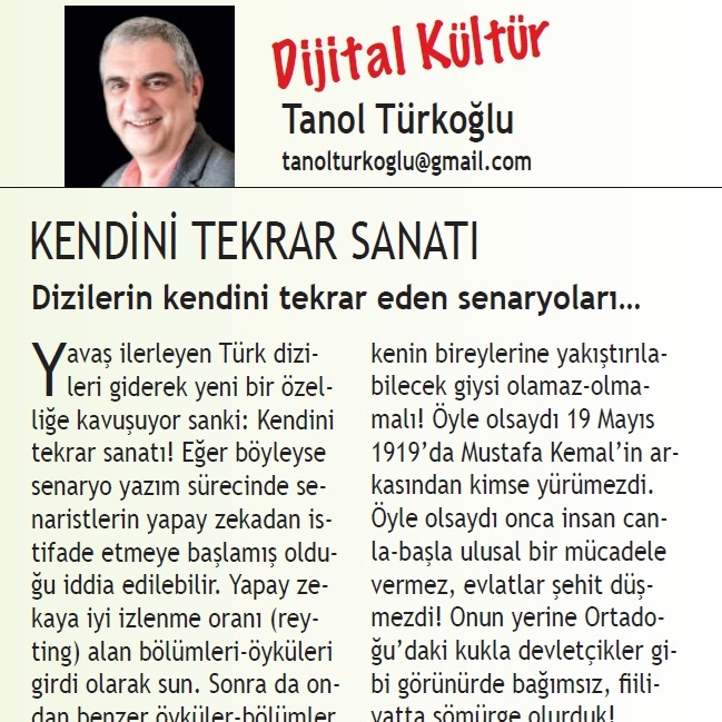 DK496-07-11-2025 Kendini Tekrar Sanatı